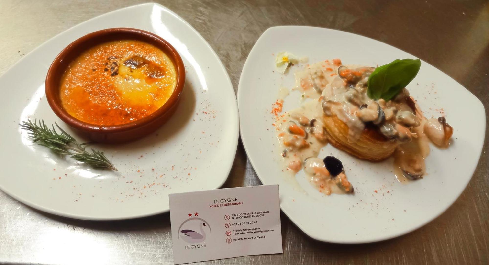 Hotel Restaurant Le Cygne Conches-en-Ouche Экстерьер фото
